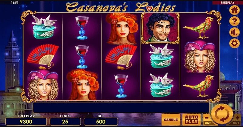 Play in Casanova’s Ladies Slot Online from Amatic for free now | www.nikoosefat.com