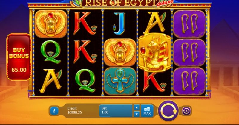 Play in Rise of Egypt: Deluxe slot online from Playson for free now | www.nikoosefat.com